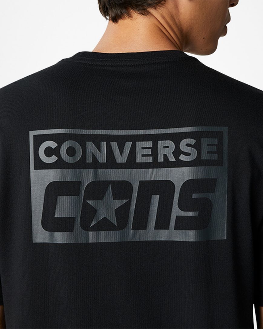 T-Shirts Barbati Converse CONS Grafice Negrii | RO QGCZX376